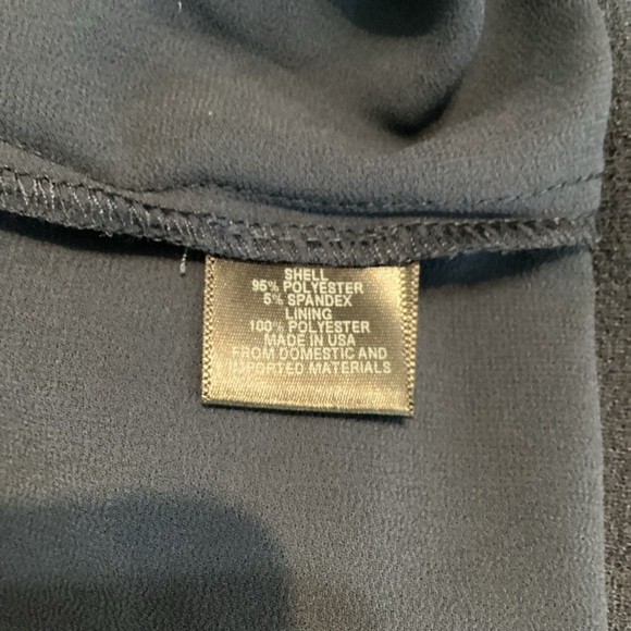 WAYF Dress Size XS Blue Long Sleeve Ruffle - Picture 7 of 7